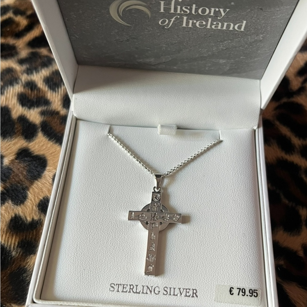 Sterling Silver Celtic Cross Necklace